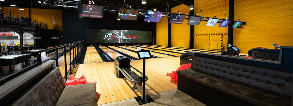 Games Factory - Troyes - QubicaAMF Pojets de bowling